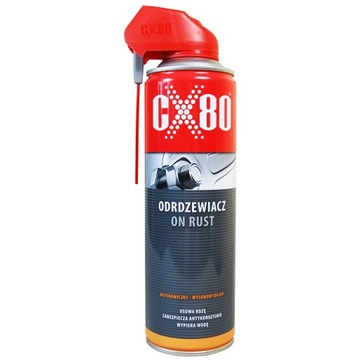 CX80 ON RUST 500ml odrdzewiacz usuwa rdzę WYDAJNY