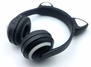 НАУШНИКИ BLUETOOTH КОШАЧЬИ УШИ 7 ЦВЕТОВ LED