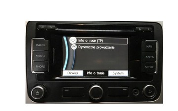 VOLKSWAGEN RNS 310 Польское меню Lector Навигация