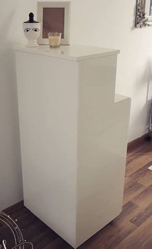 СТОЙКА ПРИЕМА, ПРИЕМНАЯ, МАТОВО-БЕЛАЯ СТОЙКА, ДОСТУПНА ИЗ РУКИ