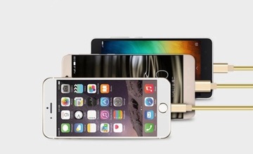 USB-КАБЕЛЬ С КАТУШКОЙ — iPhone, Type-C, micro USB
