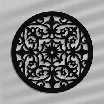 АЖУРНОЕ ПАНЕЛИ - НАБОР ИЗ 8 РОЗЕТ - 3D ОТДЕЛКА СТЕН