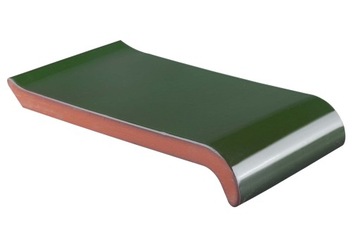 Parapety ceramiczne Zewnętrzne Typ S 30 cm ZIELEŃ
