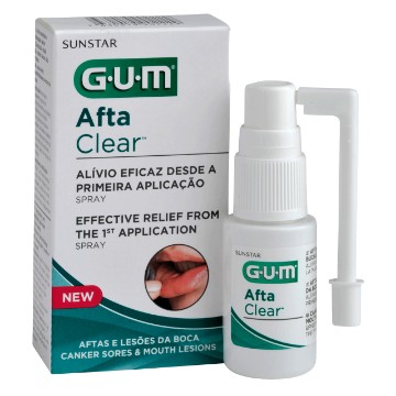 GUM AFTA CLEAR spray na afty 15ml