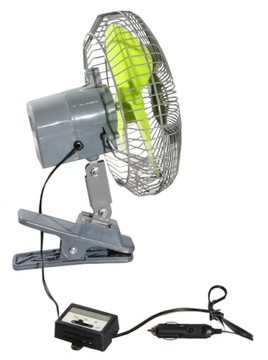 Металлический автомобильный вентилятор 12В 20см