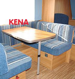 Ножка для опускаемого стола, складная пополам.