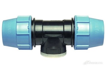 Trójnik UNIDELTA PE-GW-PE 32x3/4''x32/ ŁÓDŹ