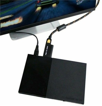 ПРЕОБРАЗОВАТЕЛЬ АДАПТЕРА ТВ-АДАПТЕРА PS2 В HDMI