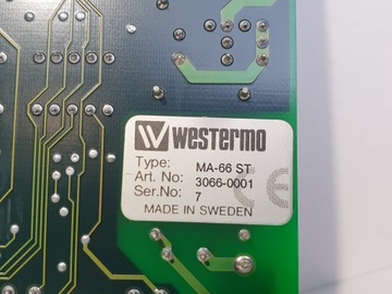 WESTERMO MA-66 ST ВОЛОКОННО-ОПТИЧЕСКИЙ ПЕРЕДАТЧИК