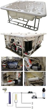 MOG-1637 СТАНДАРТ+ SPA гидромассажная ванна