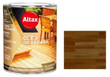 ALTAX OLEJ DO DREWNA I TARASÓW - 0,75L - TIK