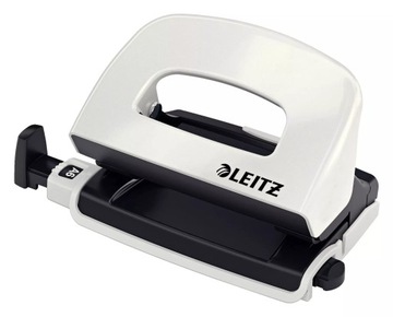 БЕЛЫЙ офисный дырокол МАЛЫЙ LEITZ nexxt school ПЕРФОРАТОР ДЛЯ БУМАГИ