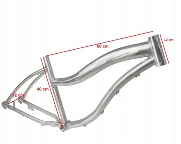 CRUISER QUEENS АЛЮМИНИЕВАЯ рама 26 дюймов - необработанная