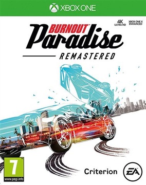 XBOXONE BURNOUT PARADISE REMASTERED + DODATKI NOWA