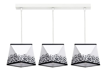 Lampa wisząca zwis MUNDIAL 3D - można LED stosować