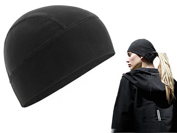 CZAPKA TERMOAKTYWNA DO BIEGANIA NA ROWER POD KASK
