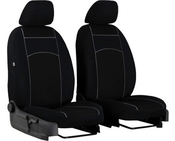 WELUROWE POKROWCE PRZEDNIE do TOYOTA YARIS 1
