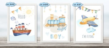 Постер с картинкой А3, подарок, детям, рамка ikea