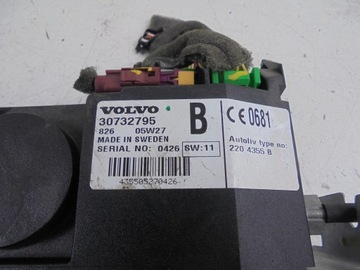 MODUL ŘÍZENÍ TEL. 30732795 VOLVO S40 II V50