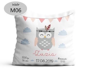 Выкройки подушек на день рождения, рождение одного года и крещение