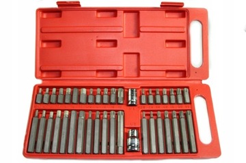 Набор насадок с шестигранными головками Torx, 40 шт.