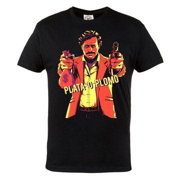 KOSZULKA PABLO ESCOBAR NARCOS PLATA O PLOMO 07