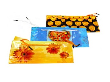 ПОДАРОЧНАЯ СУМКА МАЛЕНЬКАЯ ГОРИЗОНТАЛЬНАЯ ПОДАРОЧНАЯ СУМКА, 6 ДИЗАЙНОВ