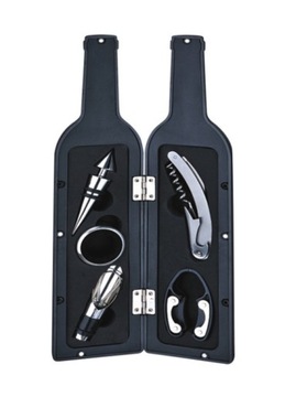 Винный набор 6 шт. в футляре (флаконе) + аксессуары