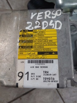 DESKA ROZDĚLOVAČE KONZOLA TOYOTA COROLLA VERSO