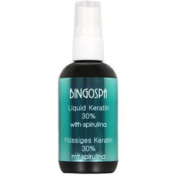 ZDROWE POGRUBIONE GĘSTE WŁOSY KERATYNA 30 % 100 ML