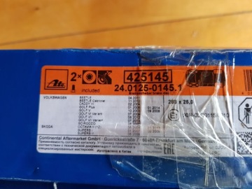 ATE ДИСКИ+КОЛОДКИ ПЕРЕДНИЕ+ЗАДНИЕ AUDI A3 8V Q2 GA 288MM