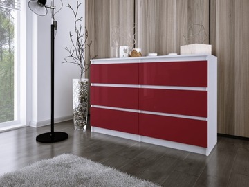 Комод Wanilia Gloss 120см ZUG 2/8 Цвета Глянцевый