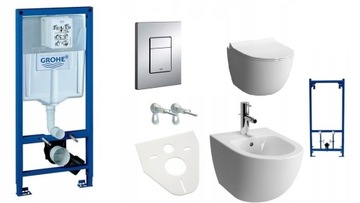 STELAŻ GROHE+MISA+BIDET +BATERIA+STELAŻ BIDET