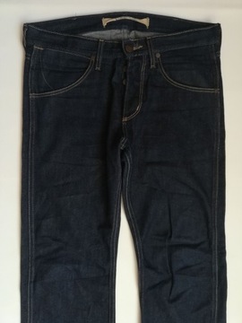 WRANGLER SPODNIE JEANS W30 L32 -BDB STAN