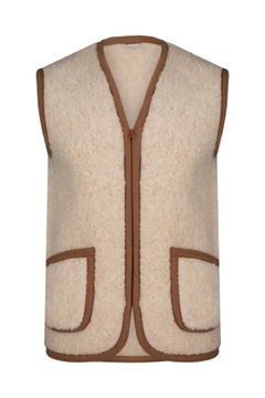 ШЕРСТЯНОЙ ЖИЛЕТ НА МОЛНИИ, МЕРИНО, размер L