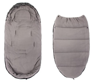 4В1 ФЛИСОВЫЙ СПАЛЬНЫЙ МЕШОК С ДВОЙНОЙ ИЗОЛЯЦИЕЙ 105 СМ