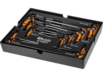 Ключи TORX тип Т, вставка 9 элементов CORONA C1227