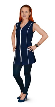 УДОБНЫЙ ФАРТУК БЕЗРУКАВОВ НА МОЛНИИ, размер L