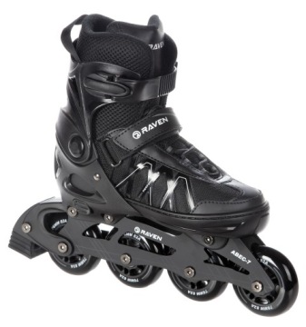 Rolki RAVEN Expert Black 43-46 Kauczuk