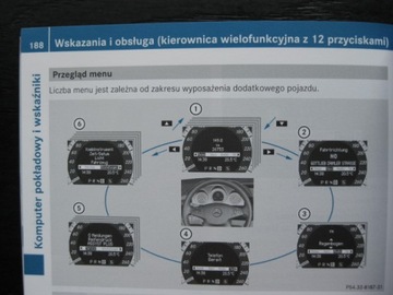 MERCEDES GLK X204 2010-2012 Polska książka obsługi