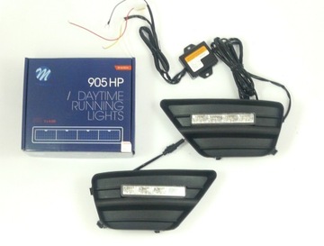 Lampy światła dzienne dziennej DRL LED Ford Focus mk1 lift 2002-2004