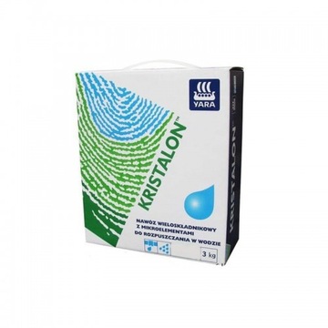 Yara YaraTera Kristalon Zielony 3kg Nawóz