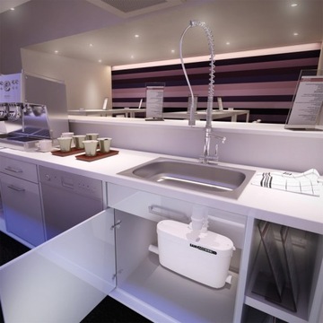 Посудомоечная машина для кухонной мойки SFA Saniaccess с 4 насосами