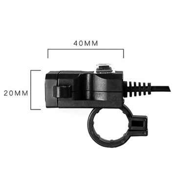 USB ЗАРЯДНОЕ УСТРОЙСТВО ДЛЯ МОТОЦИКЛА С ПЕРЕКЛЮЧАТЕЛЕМ
