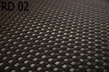 MATA OSŁONA BALKONOWA RATTAN TECHNORATTAN 500x90CM + OPASKI TRYTYTKI