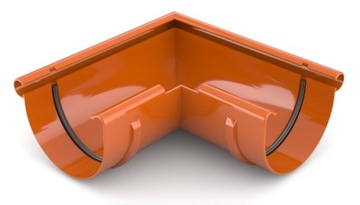 narożnik ZEWNĘTRZNY rynny 75 Bryza CEGŁA CEGLASTY