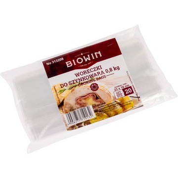 Woreczki foliowe do szynkowara 0,8 kg Browin 20szt