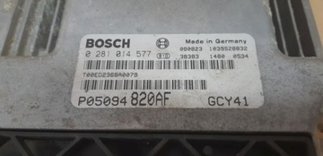 DODGE JOURNEY 2,0 CRD JEDNOTKA 0281014577