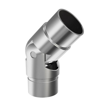 Kolano przegubowe dla Ø42,4 x 2,0 mm, model 0312, stal nierdzewna AISI 304