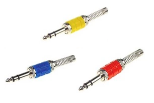 Wtyk DUŻY Jack 6,3 stereo na kabel nowy HQ fv(3057